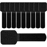 Label the Cable Original LTC Klettkabelbinder mit Label 5er Set schwarz/rot/grau