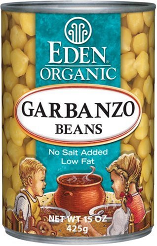 Eden Organic Garbanzo Beans, 15-Ounce Unit (Pack of 12) by Eden Organic