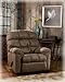 Ashley Furniture Gunsmoke - Chocolate Rocker Recliner 1386325