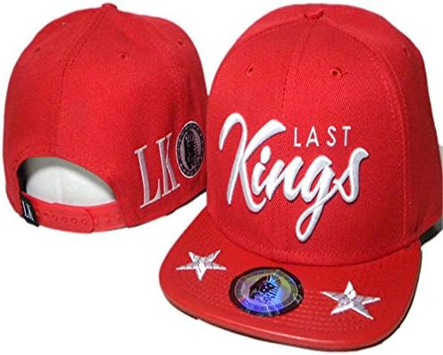 Metion Last Kings Baseball Hats & Caps Red White Letter Free Size Classical Snapback Hats Hip-Hop adjustable Cap for Man and Woman
