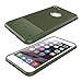 iPhone 7 Case, [Shield] [Flash Diffuser] [Scratch Resist] [Carbon Fiber] Texture TPU Case Cover for Apple iPhone 7 - Olive Drab Green