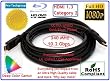 Pro-Techgroup 35 ft Ultra-Speed HDMI 1.3 Cable with Gold Plated Connectors and Silver-plated wires that provides purer signal which produces exceptional quality - HDMI 1.3 and Category 2 Certified, CL2 rated, thick 22AWG