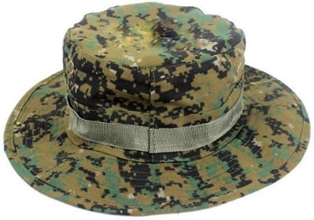 TingVan High quality Germany Freckle Woodland Army Airsoft Hunt Boonie Cap Hat Camo Cover Military