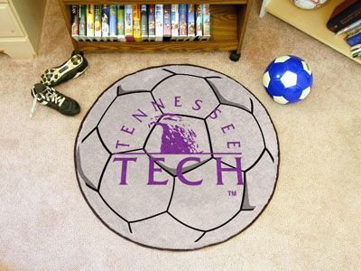 Buy Tennessee Tech Golden Eagles NCAA Soccer Ball Round Floor Mat (29) by Fan Mats