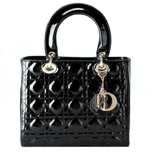 Fineplus women s diamond texture lattice lady handbags large blac…