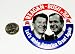 Vintage Collectible Button : Ronald Reagan George Bush 1980