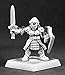 Reaper Miniatures Dwarven Shieldmaiden #14379 Dwarves Unpainted RPG Mini Figure