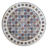 Alfresco Home 21-0148 Portobello 30 Inch Round Bistro Table Top