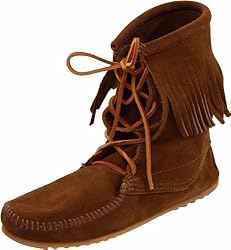 Minnetonka Tramper Ankle Hi Boot 428, Damen, Stiefel, Braun (Dusty BRN), EU 37 (US 6)