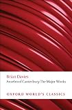 Anselm of Canterbury: The Major Works (Oxford World's Classics)