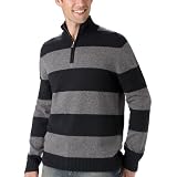 Merona® Zip Blend Sweater -Ebony/Graphite