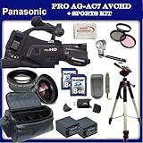 Panasonic AG-AC7 Shoulder-Mount AVCHD Camcorder w/ SSE