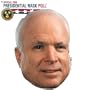 John McCain Paper Mask Adult (One Size)