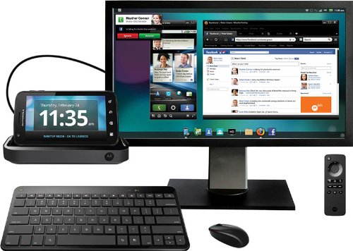 Motorola Atrix Work And Play Kit Including Hd Mulitmedia Dock, Wireless Mouse, Keyboard And Remote Control Picture