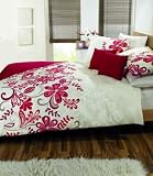 Dreams 'n' Drapes Rosso Quilt Set, Red, Double
