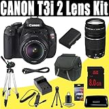 Canon EOS Rebel T3i 18 MP CMOS Digital SLR Camera with EF-S 18-55mm f/3.5-5 ....