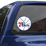 NBA Philadelphia 76ers 8" Color Team Logo Car Decal