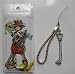 New Kingdom Hearts Key Blade Metal Phone Charm Strap #2