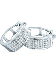 0.25CT-DIA FASHION HOOPS