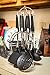 Kitchen Utensils Cooking Set By CookawareTM Includes 7 Pieces Non-stick Cookware Gadgets - Soup Ladle, Skimmer, Slotted Spoon, Slotted Turner, Spoon, Pasta Fork & Whisk Stainless Steel Stand