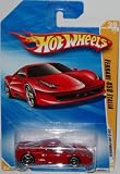 Hot Wheels Ferrari Italia 034/240, ’10 New Models. 1:64 Scale. (Red) 2010 458