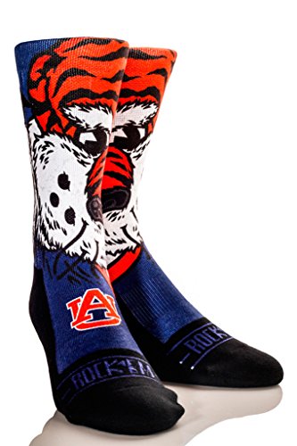 Rock'em Apparel Auburn University AU Tigers Custom Athletic Crew Socks
