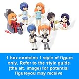 Neon Genesis Evangelion Toricolle! DX Mini Figure (1 Blind Box - contains 1 or2 figures depending on the styles) (Japanese Imported)