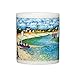 chaleur Claude Monet - The Beach at Saint-Adresse - 14oz Coffee Mug
