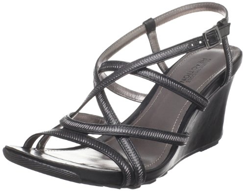 Kenneth Cole REACTION Women's Just In Cedar Slingback Sandal,Black,7 M US