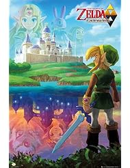 Home: Legend of Zelda Poster A Link Between Worlds (24"x36") - Merchandise 24/7