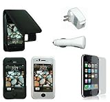 Premium Essential Accessories Bundle for iPhone 3G/ iPhone 3GS: Black Leather Case + Black Silicon Skin Case + Clear Silicon Skin Case + Travel Ac Home Charger + Auto Dc Car Charger + Transparent Screen Protector 51svuM 3FyL. SL160 Premium Essential Accessories Bundle for iPhone 3G/ iPhone 3GS: Black Leather Case + Black Silicon Skin Case + Clear Silicon Skin Case + Travel Ac Home Charger + Auto Dc Car Charger + Transparent Screen Protector