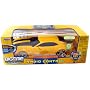 Jada Radio Control 2006 Chevy Camaro Concept Yellow with Black Stripes 1/10 Scale (Like Bumblebee in Transformer movie)
