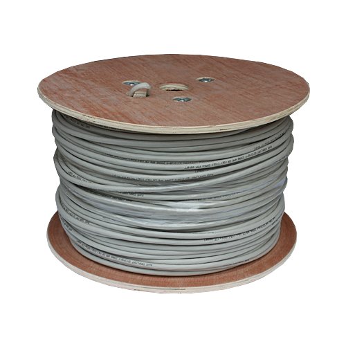 Cable Matters In-Wall Rated (CM) Cat6a Shielded (SSTP/SFTP) Ethernet Cable in Gray 1000 Feet