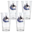 Vancouver Canucks 4pc Pint Ale Glass Set NHL Hockey
