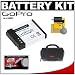 GoPro HD Hero Li-Ion Rechargeable Battery with Case + Accessory Kit for HD Helemt, HD Motosports, HD Surf & HD Naked Hero Digital Video Cameras