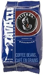 Lavazza Tierra! 100% Arabica Whole Bean Espresso Coffee, 2.2-Pound Bag