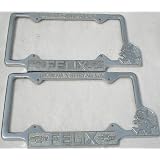 Aluminum Felix the Cat Chevrolet License Plate Frame by Collectible Badges