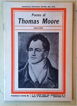 Poems of Thomas Moore: F. A. Owen, F. A. Owen Publishing Co.: Amazon ...