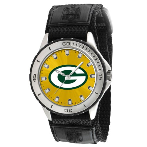 Game Time Men's NFL-VET-GB Veteran Custom Green Bay Packers Veteran Series Watch