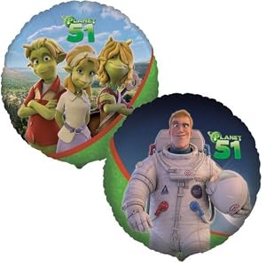 Planet 51 Foil Balloon Party Supplies by 