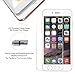 DBPOWER iPhone 6/6s Plus Tempered Glass 2.5D Round Edge, Ultra Clear & 9H Hardness Screen Protector 5.5