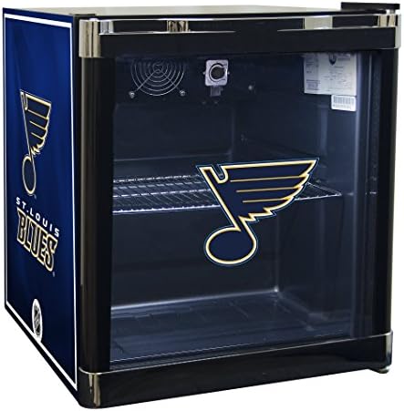 NHL St. Louis Blues Refrigerated Beverage Cooler, 1.8 cu. ft., Black Graphic