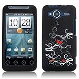 Abstract Butterfly Floral Graphic Protector Case for HTC EVO Shift 4G