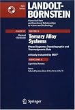Review Springer  / Selected Systems from Al-Cu-Fe to Al-Fe-Ti (Landolt-Bornstein: Numerical Data and Functional Relationships in Science and Technology - New Series)