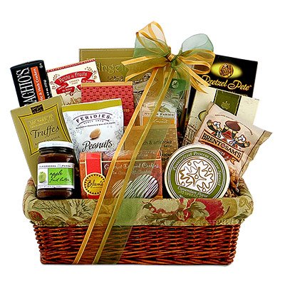 Cheese & Snackers Gourmet Gift Basket - Great Fathers Day Gift for Him by Gifts-to-Impress