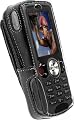 Krusell Classic Multidapt Silver Line Case for Sony Ericsson W810i, Black/Grey