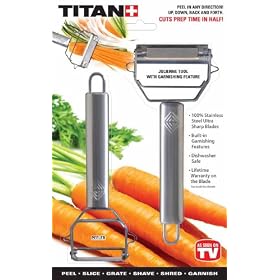 TITAN ...Professional Peeler Twin Pack