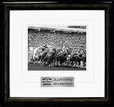 Calgary Stampede 100th Anniversary - 16" x 20" B&W Chuckwagon with plate - NHL Dinner Sets