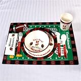 South Carolina Gamecocks Mascot Manners 8-Piece Dinnerware Training Set by Football Fanatics