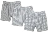 Fruit of the Loom Men's 3-Pack Assorted Print Woven Boxers